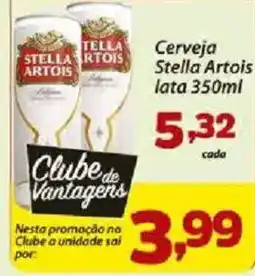Confiança Supermercados Cerveja Stella Artois oferta