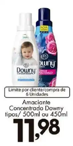 Confiança Supermercados Amaciantes concentrado downy oferta