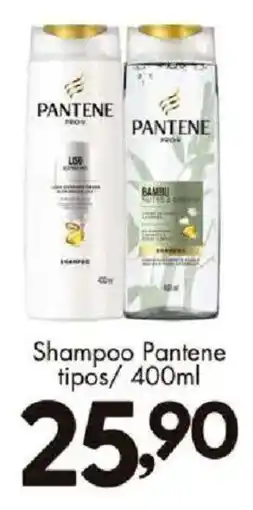 Confiança Supermercados Shampoo pantene tipos oferta
