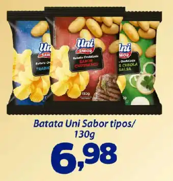 Confiança Supermercados Batata uni sabor tipos oferta