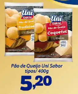 Confiança Supermercados Pão de Queijo Uni Sabor oferta