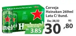 Del Moro Supermercados Cerveja Heineken oferta