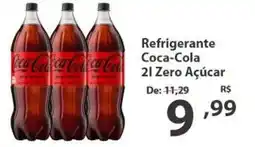 Del Moro Supermercados Refrigerante Coca-Cola 2l Zero Açúcar oferta