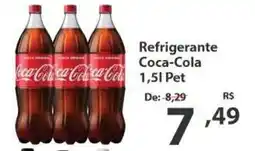 Del Moro Supermercados Refrigerante Coca-Cola 1,5l Pet oferta