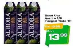 Del Moro Supermercados Suco uva aurora 1,5l integral tinto tp oferta