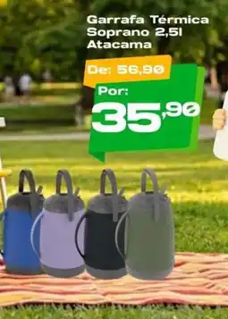 Del Moro Supermercados Garrafa Térmica Soprano Atacama oferta