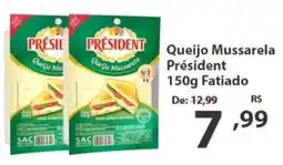 Del Moro Supermercados Queijo Mussarela Président oferta