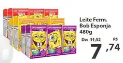 Del Moro Supermercados Leite Ferm. Bob Esponja oferta