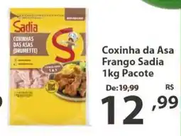 Del Moro Supermercados Coxinha da Asa Frango Sadia oferta