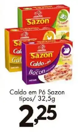 Confiança Supermercados Caldo em pó sazon oferta
