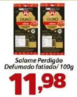 Confiança Supermercados Salame Perdigão Defumado fatiado oferta