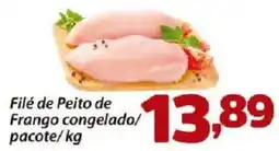 Confiança Supermercados Filé de Peito de Frango congelado oferta