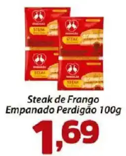 Confiança Supermercados Steak de Frango Empanado Perdigão oferta