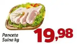 Confiança Supermercados Panceta Suína kg oferta