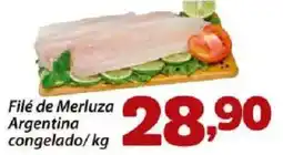 Confiança Supermercados Filé de Merluza Argentina oferta