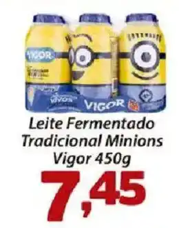 Confiança Supermercados Leite fermentado tradicional minions vigor oferta