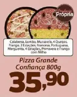 Confiança Supermercados Pizza Grande Confiança oferta