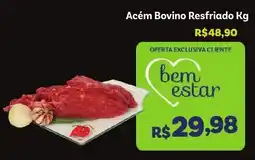 Covabra Supermercados Acém Bovino Resfriado Kg oferta