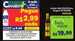 Covabra Supermercados Azeite vale fértil extra oferta