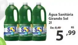 Del Moro Supermercados Água Sanitária Girando Sol oferta