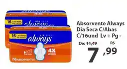 Del Moro Supermercados Absorvente always dia seca oferta