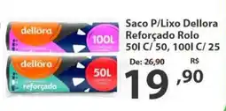 Del Moro Supermercados Saco P/Lixo Dellora Reforçado Rolo oferta