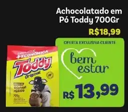 Covabra Supermercados Achocolatado em Pó Toddy Original oferta