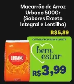 Covabra Supermercados Macarrão de Arroz Urbano oferta