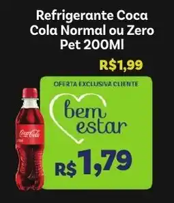 Covabra Supermercados Refrigerante Coca Cola Normal ou Zero oferta