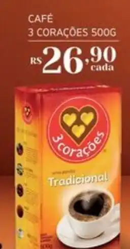 Café 3 corações tradicional