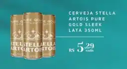 Empório Bahamas Cerveja stella artois pure gold sleek oferta