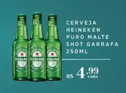 Empório Bahamas Cerveja heineken puro malte shot garrafa oferta