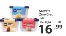 Del Moro Supermercados Sorvete Zero Grau oferta
