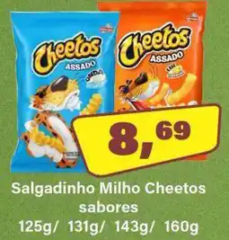 Floresta Supermercados Salgadinho Milho Cheetos sabores oferta