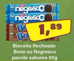 Floresta Supermercados Biscoito recheado bono ou negresco oferta