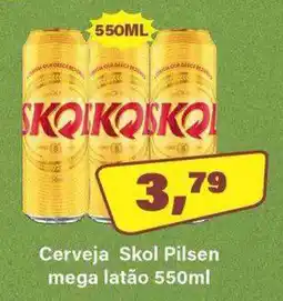 Floresta Supermercados Cerveja Skol Pilsen oferta