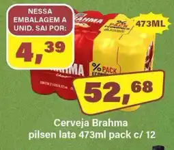 Floresta Supermercados Cerveja brahma pilsen lata oferta