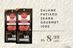 Empório Bahamas Salame fatiado seara gourmet oferta