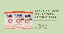 Empório Bahamas Creme de leite italac zero lactose oferta