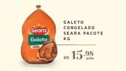 Empório Bahamas Galeto congelado seara pacote kg oferta