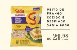 Empório Bahamas Peito de frango cozido e desfiado sadia oferta
