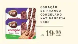 Empório Bahamas Coração de frango congelado nat bandeja oferta