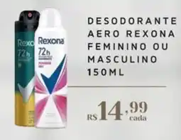 Empório Bahamas Desodorante aero rexona feminino ou masculino oferta