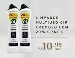 Empório Bahamas Limpador multiuso cif cremoso oferta