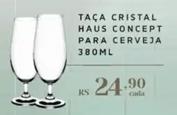 Empório Bahamas Taça cristal haus concept para cerveja oferta