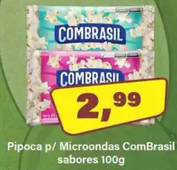 Floresta Supermercados Pipoca p/ Microondas ComBrasil sabores oferta