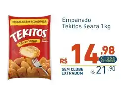 Extrabom Supermercados Empanado tekitos seara 1kg oferta