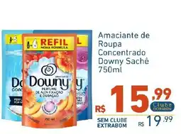 Extrabom Supermercados Amaciante de Roupa Concentrado Downy Sache oferta