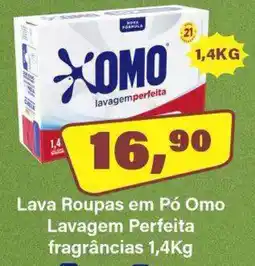 Floresta Supermercados Lava Roupas em Pó Omo Lavagem Perfeita oferta