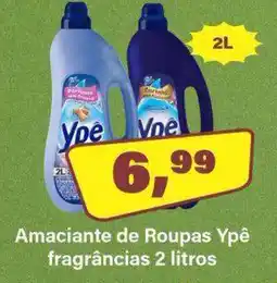 Floresta Supermercados Amaciantede Roupas Ypê fragrâncias oferta